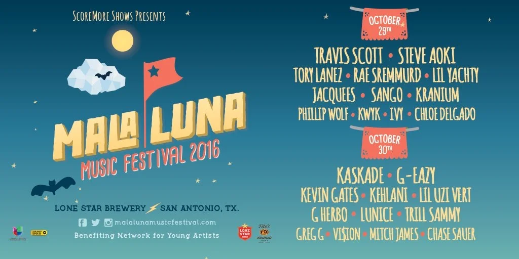 #DaysBeforeMalaLunaFest - Travis Scott