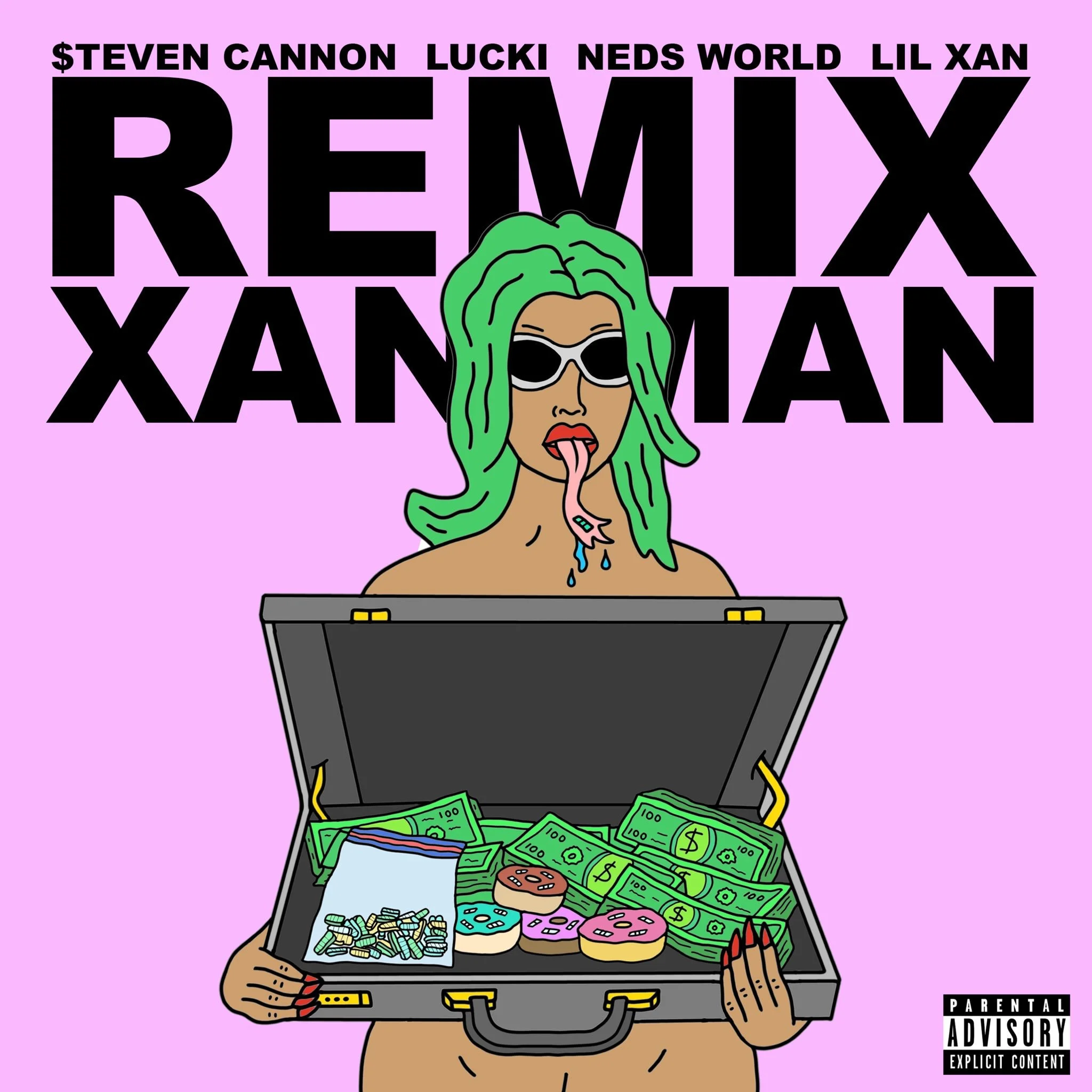 $teven Cannon Ft Lucki, Mackned & Lil Xan - Xan Man Remix 
