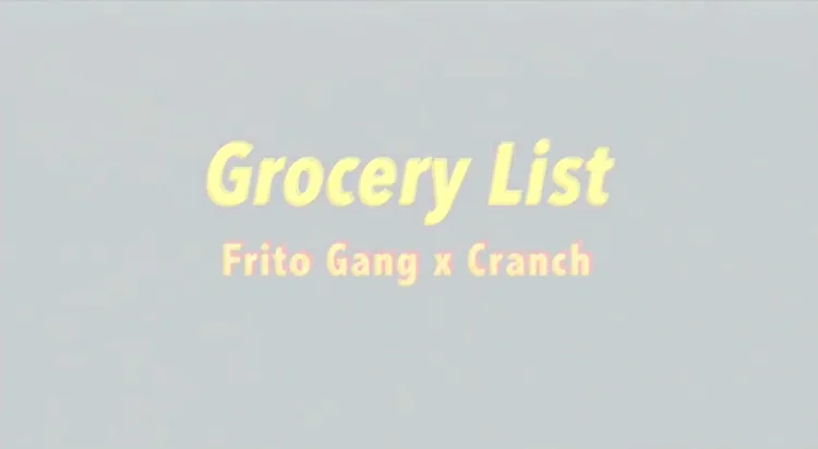 Dubb N' Kue X Spec Kay - Grocery List (Video) dir Cranch 