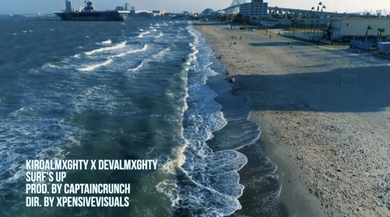 Kiro Almxghty X Dev Almxghty- Surfs Up (Video) did XpensiveVisuals prod CaptainCrunch 
