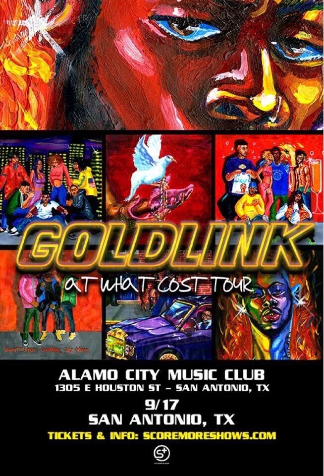 Scoremore Shows Presents Goldlink: At What Cost Tour (San Antonio) with Earthgang 9/17