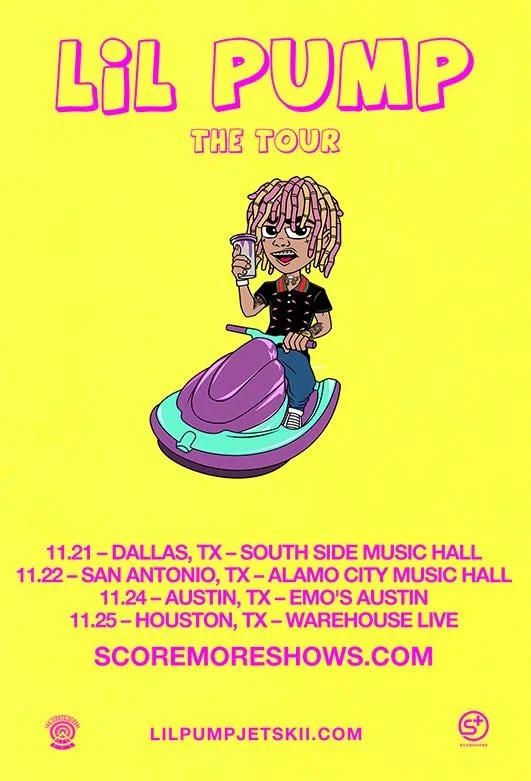 Scoremore Shows presents Lil Pump: The Tour (Texas) 