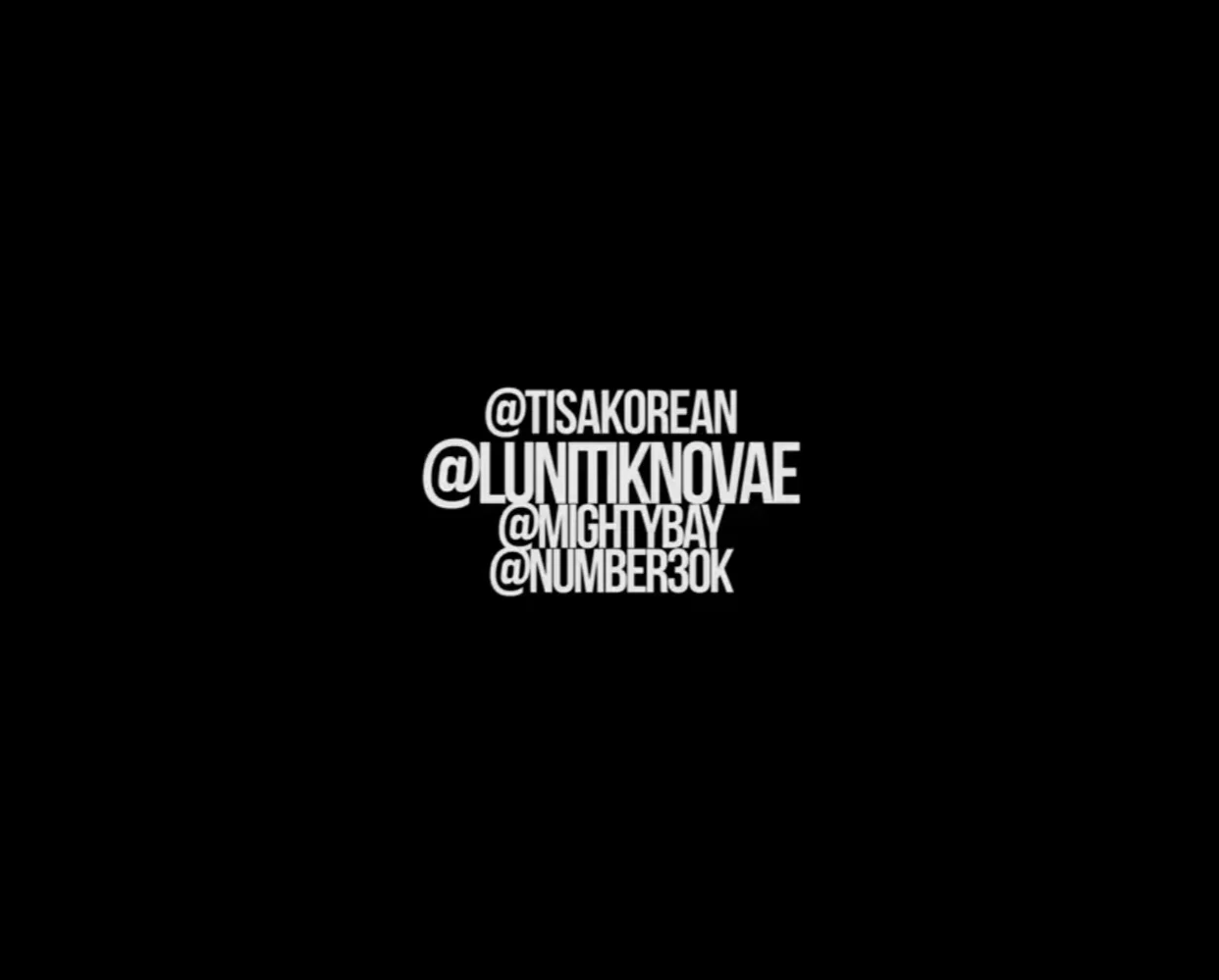 Tisakorean x Lunitik Novae x Mighty Bay x Number 3 - Fatal Four (Video) 