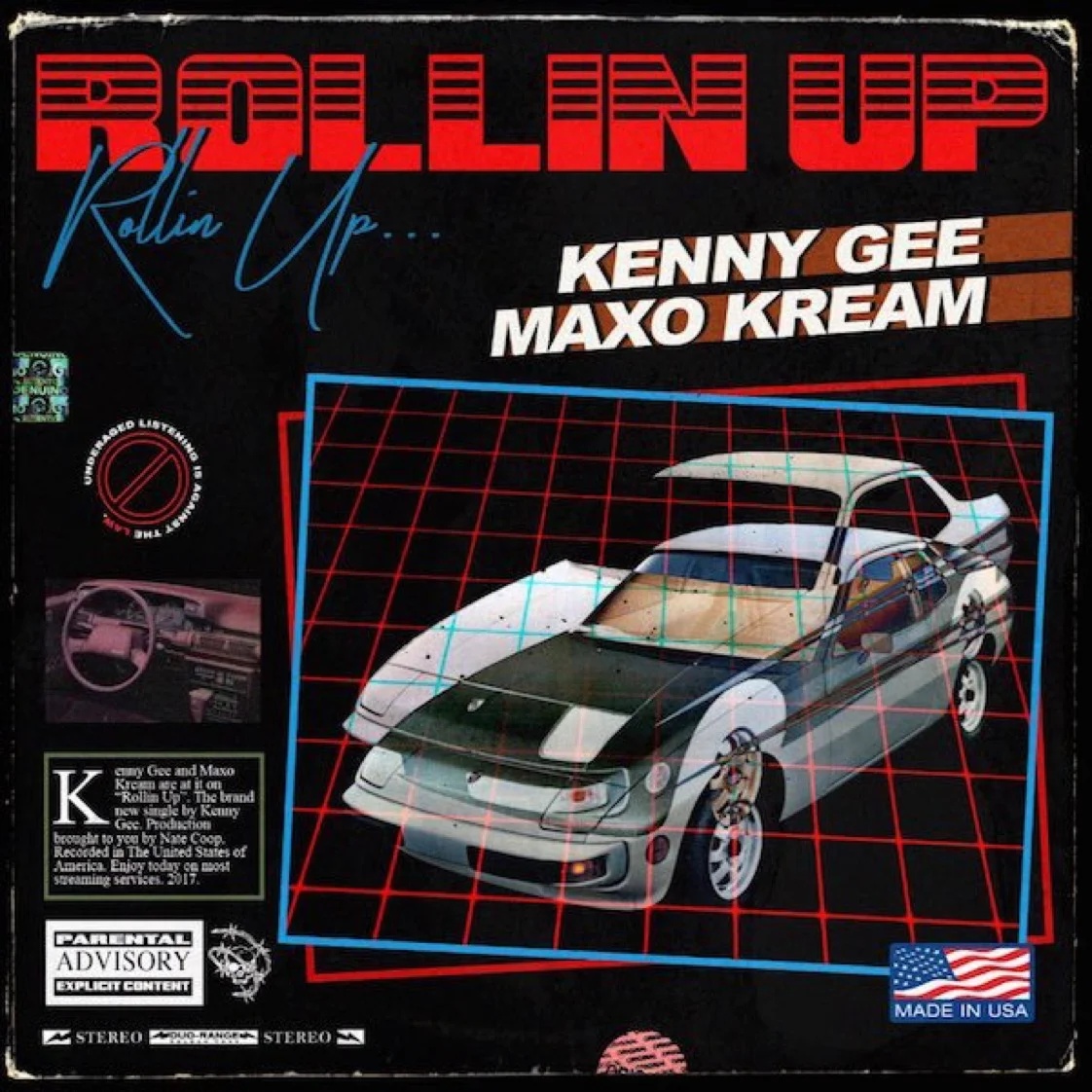 Kenny Gee Ft Maxo Kream - Rollin Up 