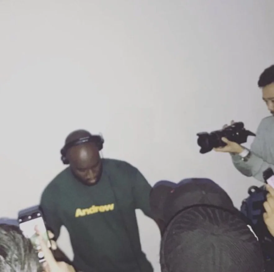 Virgil Abloh - Record Live In Tokyo, Japan 11.18.17