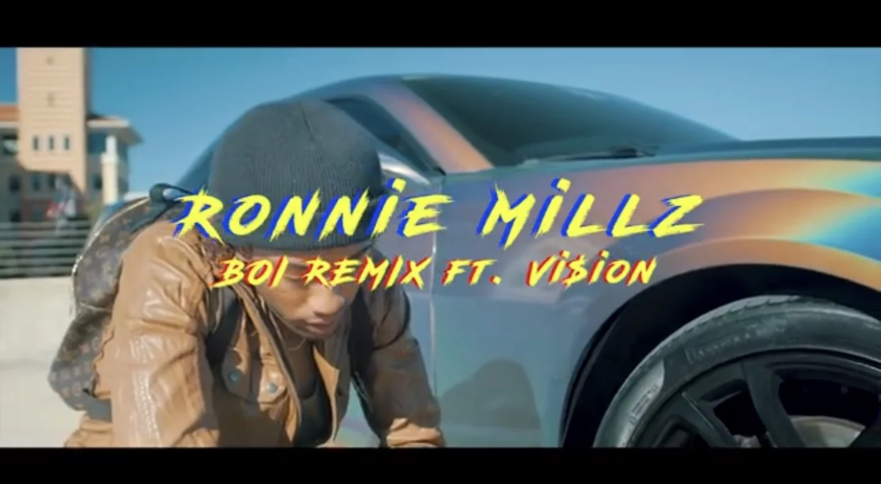 Ronnie Millz Ft Vi$ion - Boi Remix (Video) dir Gary Kostik 