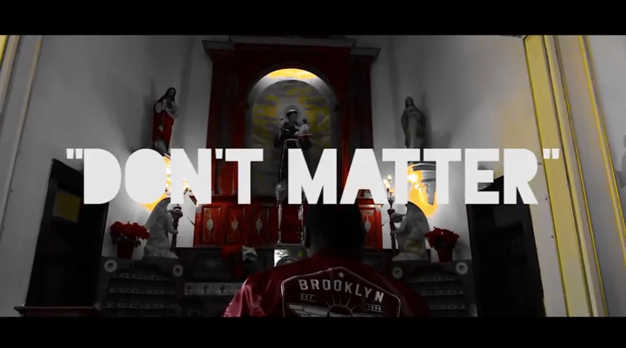 Sonny Wesson - Don’t Matter (Video) shot by Toby Robbins