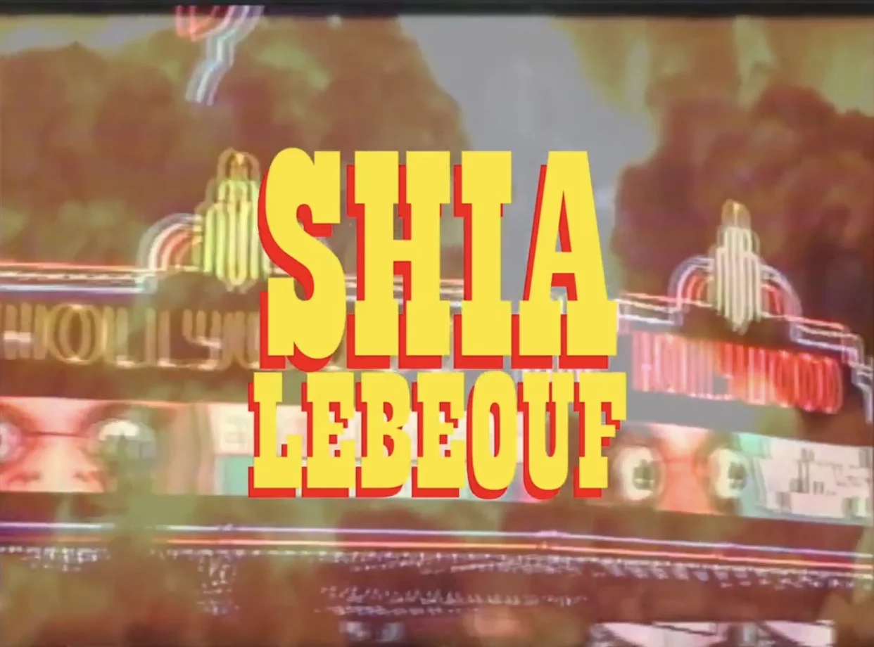 Goon Des Garcons - Shia Lebeouf (Video) dir Sascha Amir prod Boogie Dash & lilcobaine 