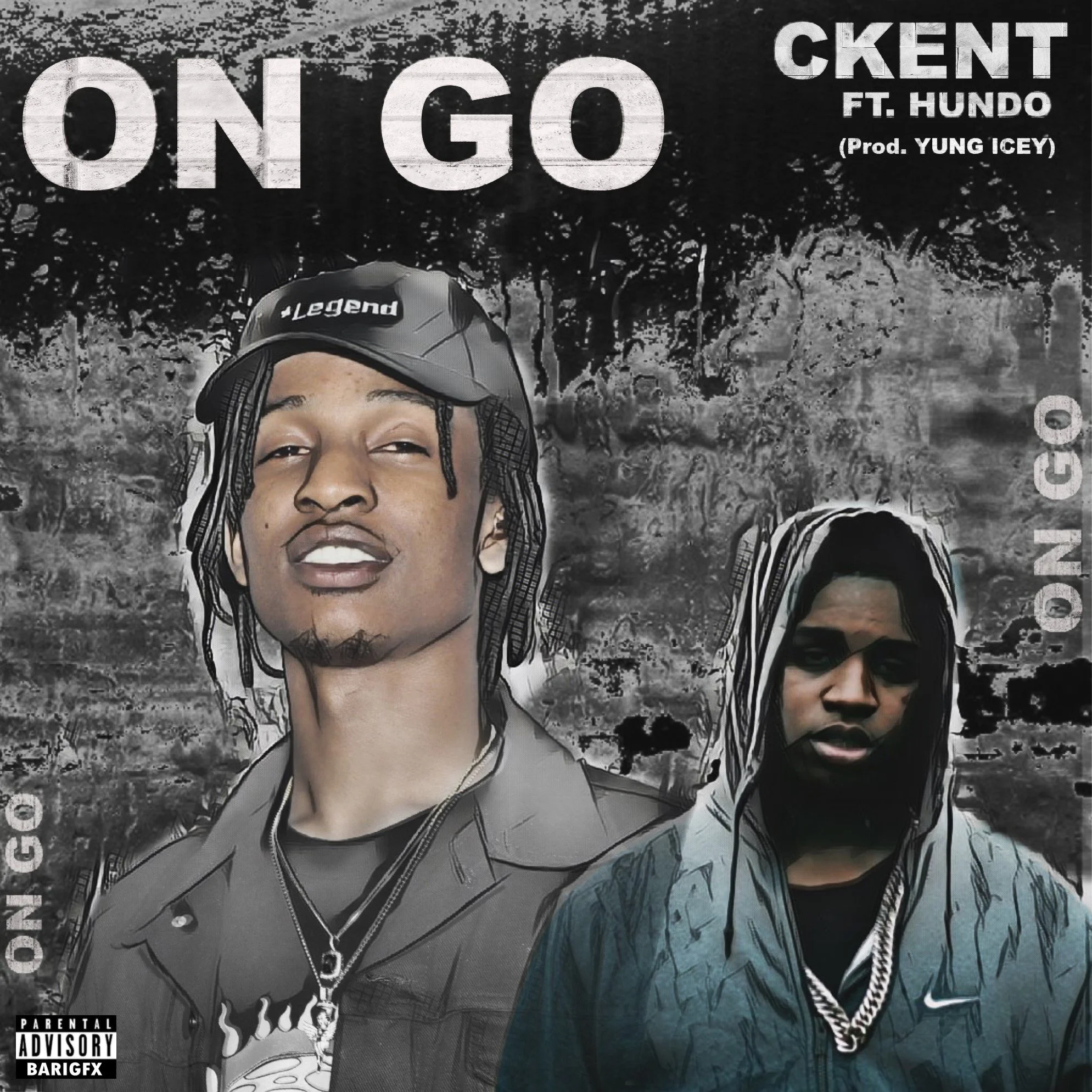 Ckent x NoGum Hundo - On Go prod Yung Icey (Zach Skywalker Exclusive) 