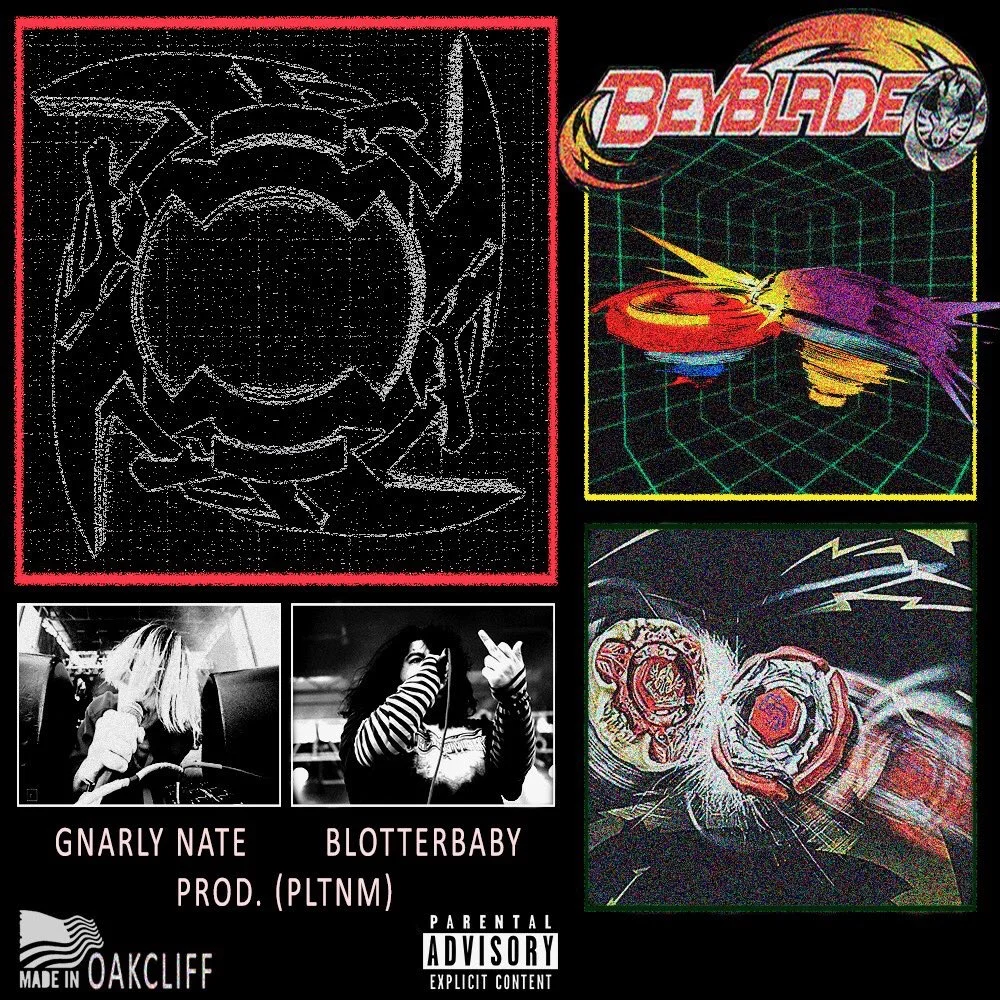Blotter Baby x Gnarly Nate - Beyblade prod PLTNM 