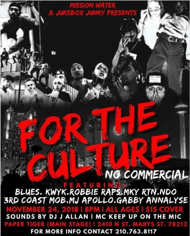 For The Culture (No Commercial) presented by Robbie Raps & MKY RTN 