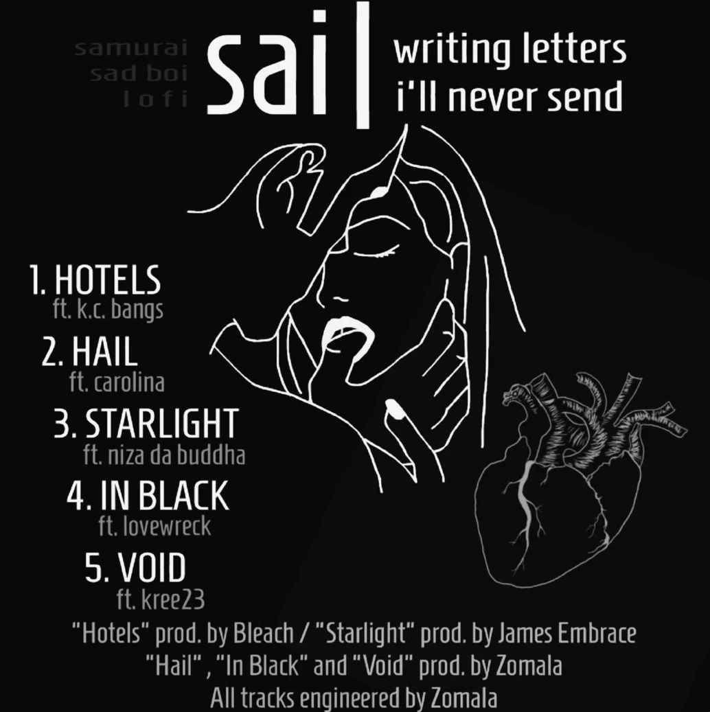 Samurai Sai - Writing Letters I’ll Never Send (EP)