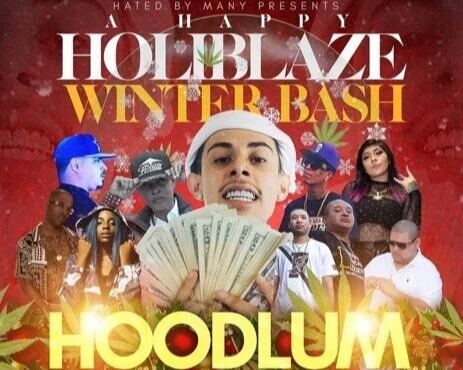 Hated By Many Presents A Happy Holiblaze Winter Bash on Dec 13th at Quatermain's Pub  