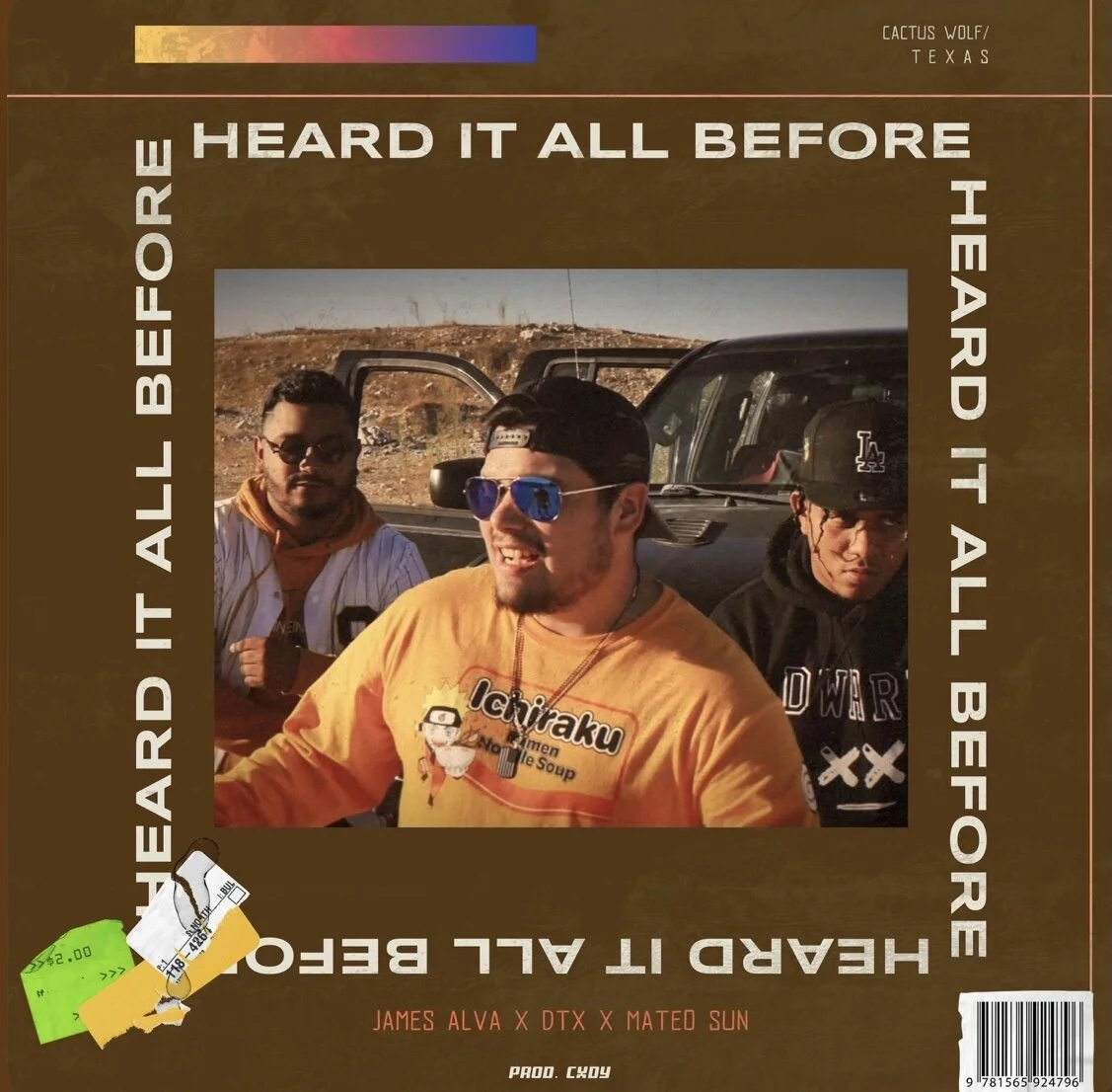 James Alva feat Mateo Sun &amp; DTX - Heard It All Before (Single)