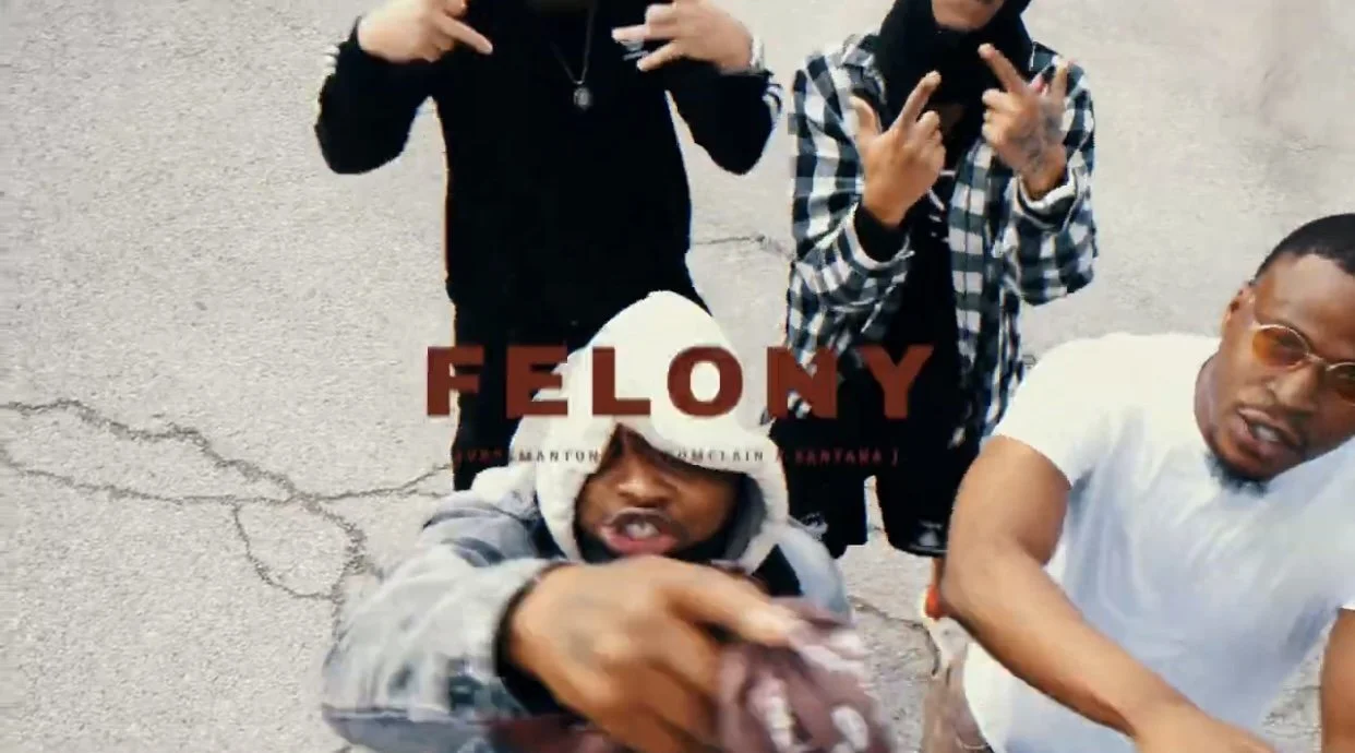 MuddyManTony feat Cleomclain & Santana J. - Felony (Video)
