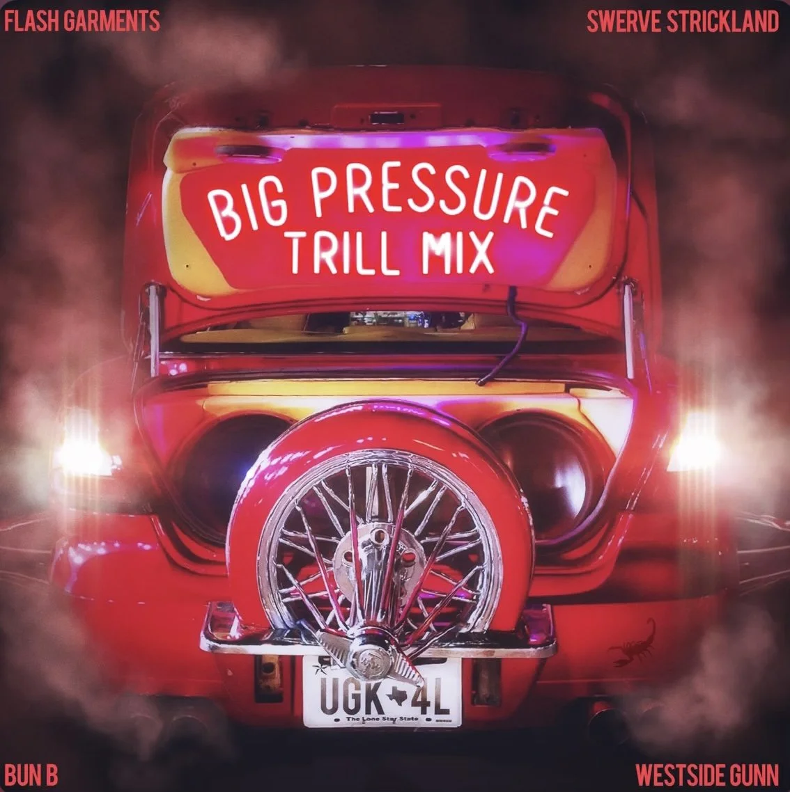 Sw3rve The Realest &amp; Flash Garments feat Bun B &amp; Westside Gunn - Big Pressure Trill Mix (Single) 