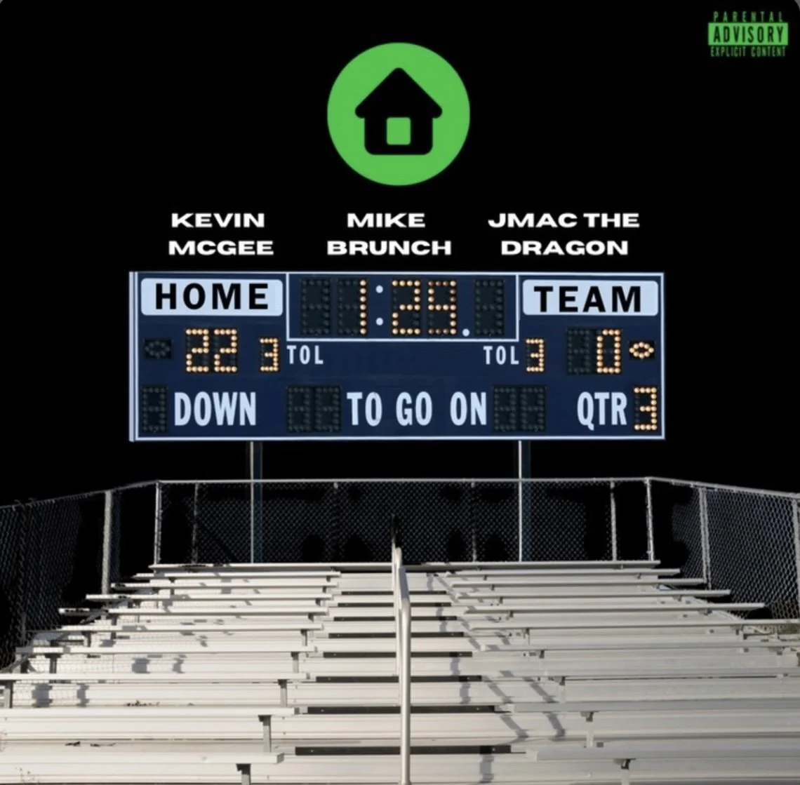 Kevin McGee, Mike Brunch &amp; JMAC The Dragon - Home Team (EP)
