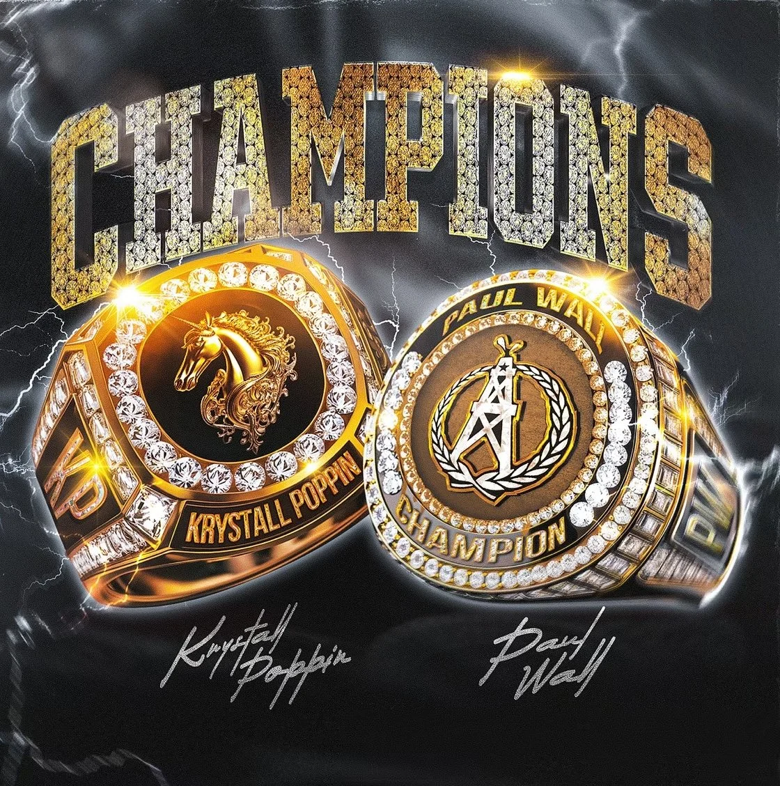 Krystall Poppin feat Paul Wall - Champions (Single)