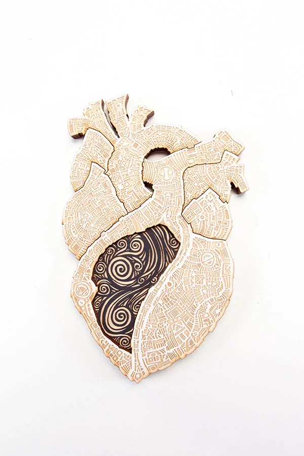  White Black Corazon