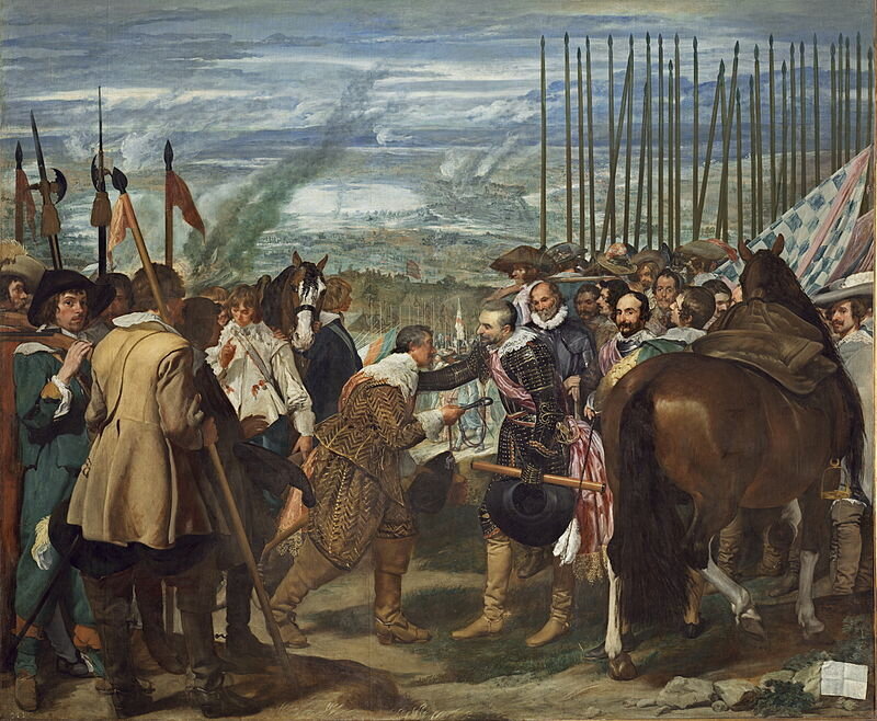  Diego Velázquez.   "The Surrender of Breda" (1634–35) 