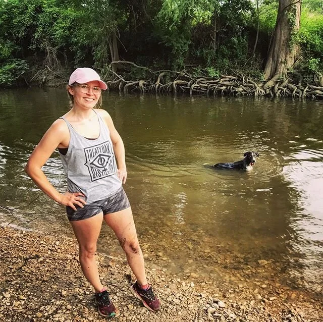 Lady is my little mermaid girl. She swims around in circles For Ever, until we call her back to shore where she surrenders to the leash. Her focus and drive inspire me daily...in these days of beautiful redundancy. This pic was taken right after Bren