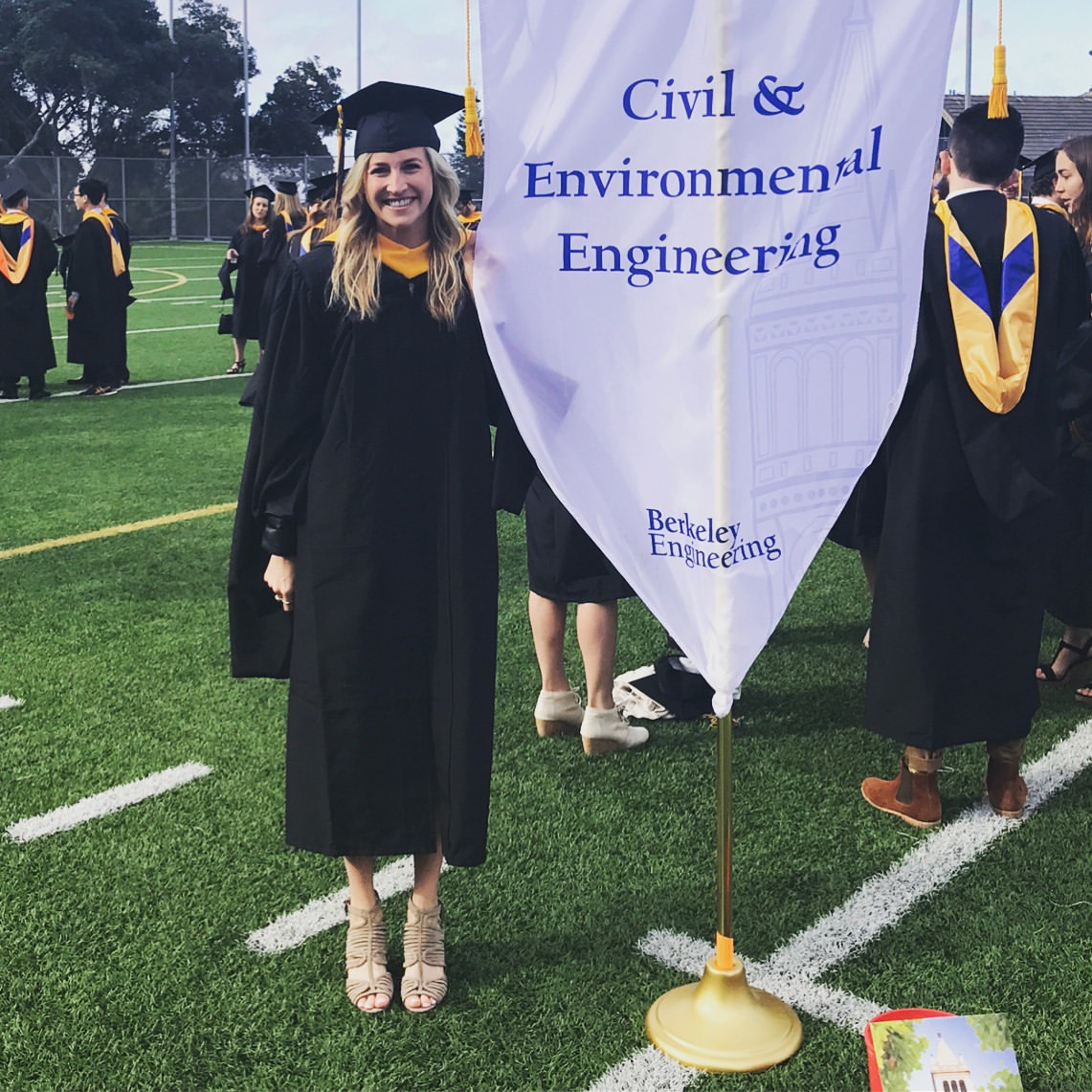 Carolyn Collins Receives her Masters from U.C. Berkeley! UCLA Undergrad