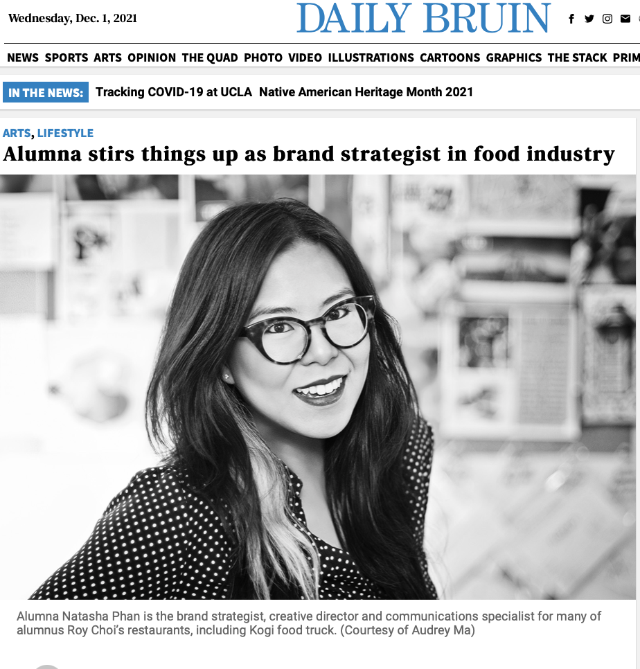 Natasha Phan is Co Founder/ CMO 10 Grand Hospitality and Co-owner of Commissary Restaurant 