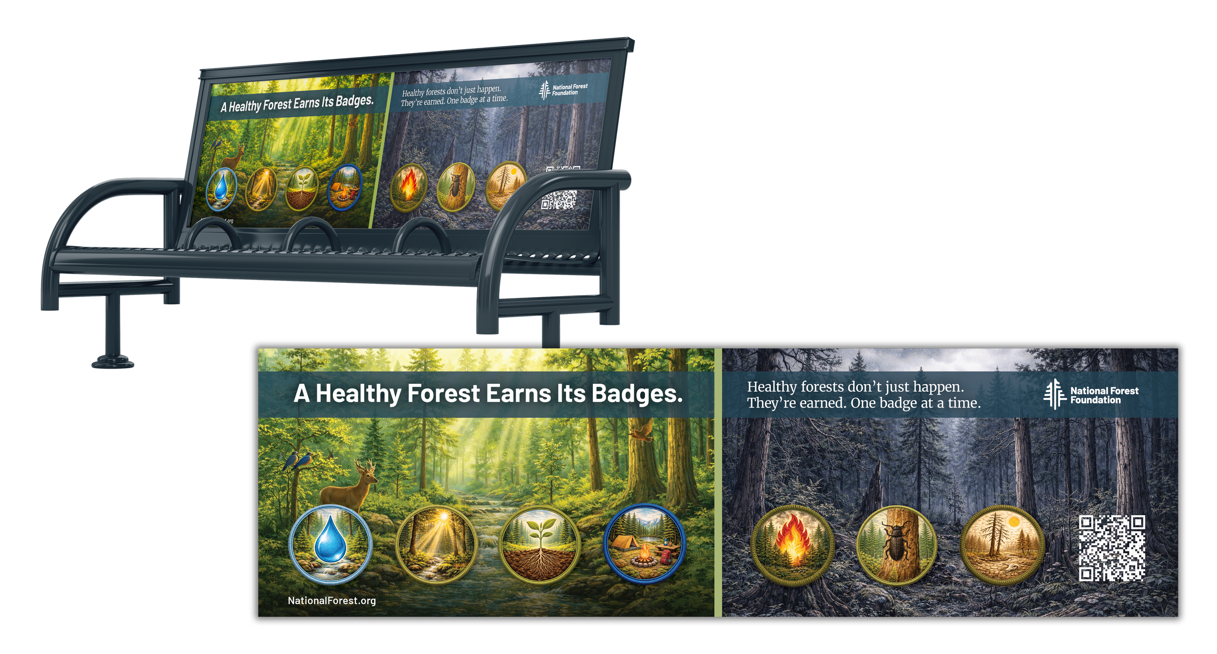 Out Of Home Ad for National Forest foundation