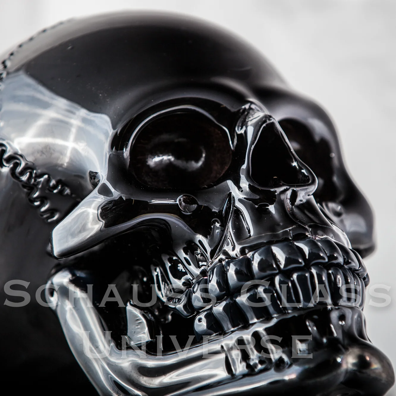 ©2015SchaussGlassblowingLLC SkullHumanBlack.2.jpg