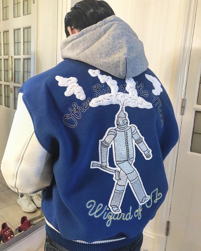 Louis Vuitton Virgil Abloh Wizard of Oz Varsity Jacket