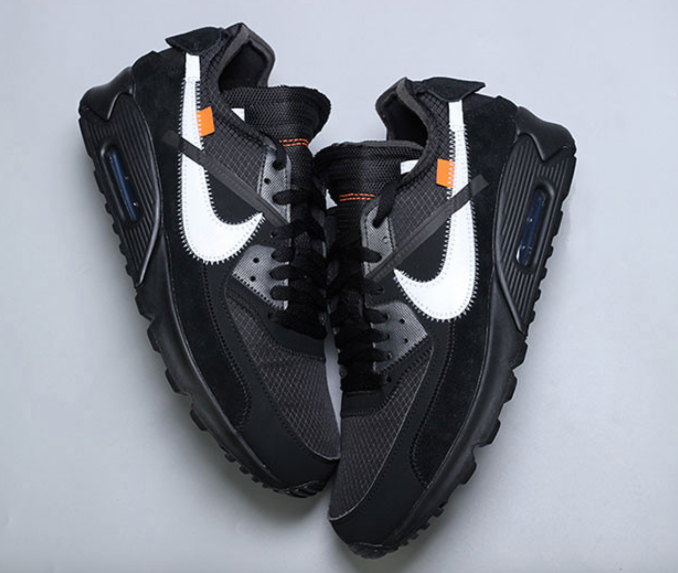 off white air max 90 black retail