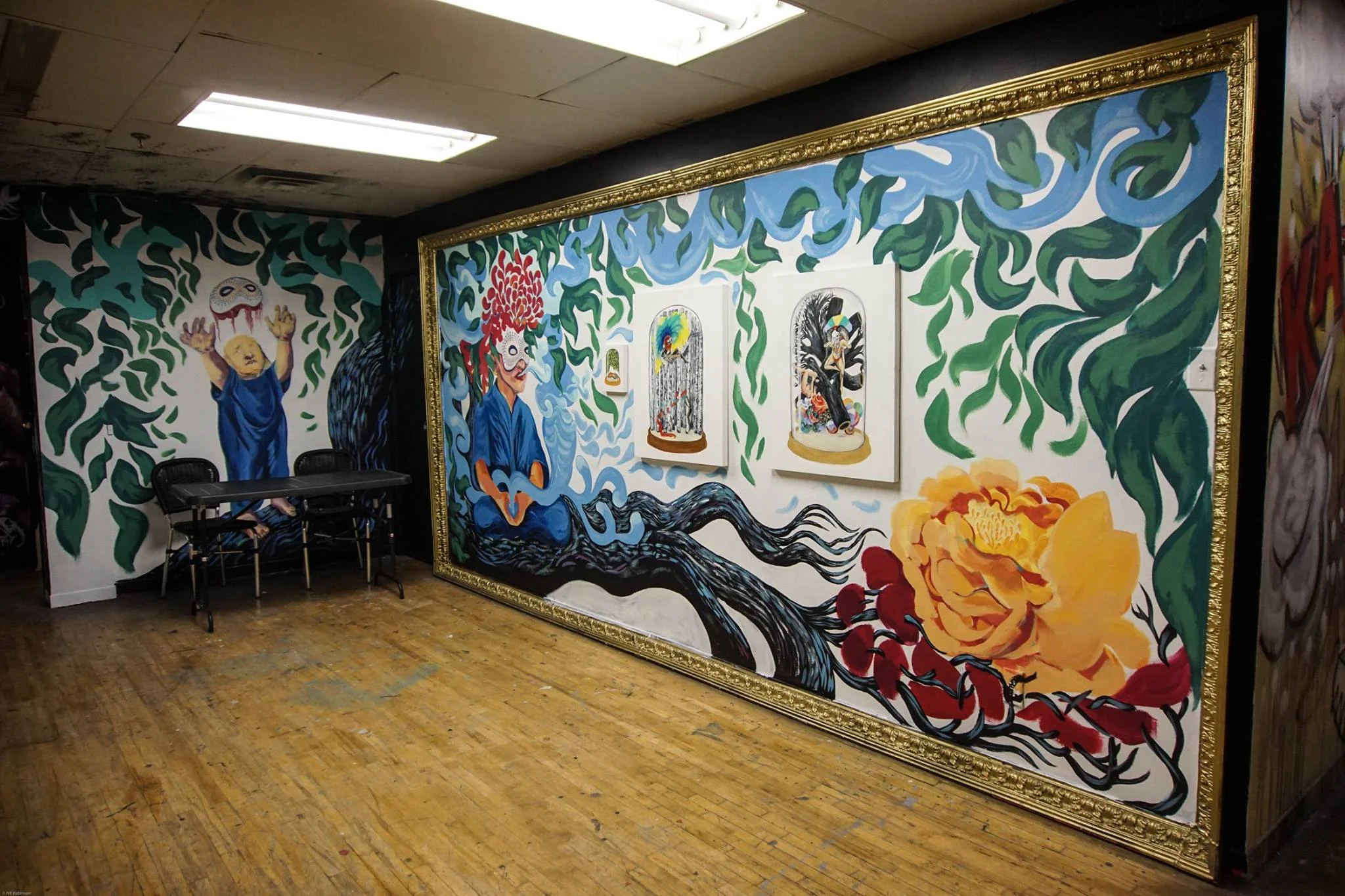 Mural for FreshPaint Gallery