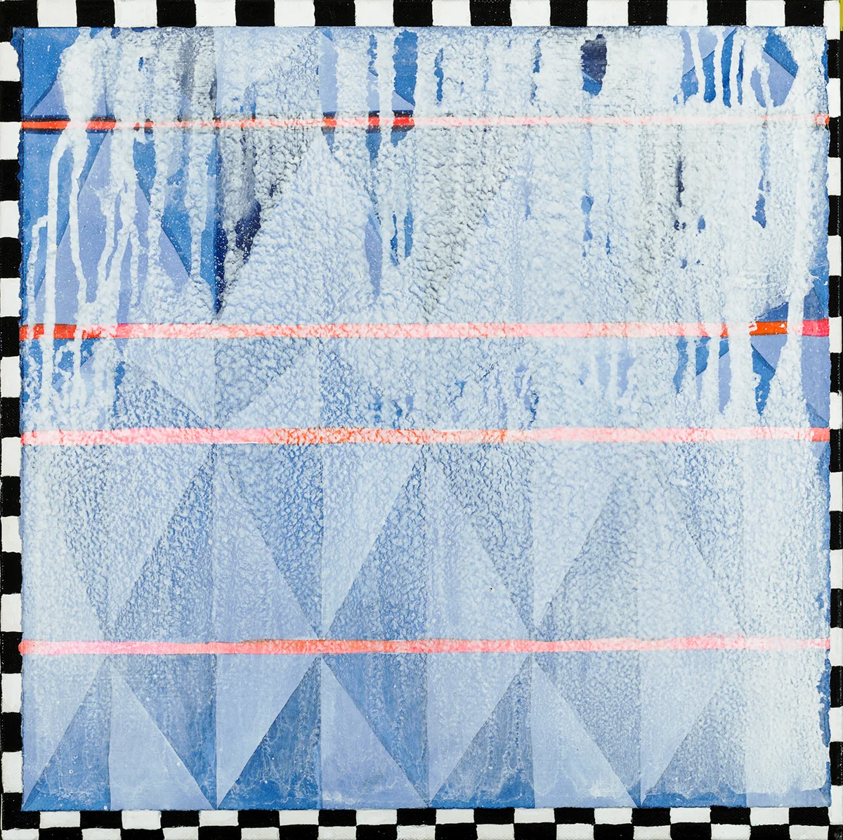 Sampler Series - Checkers Mixed Media 16 x 16 inches 420