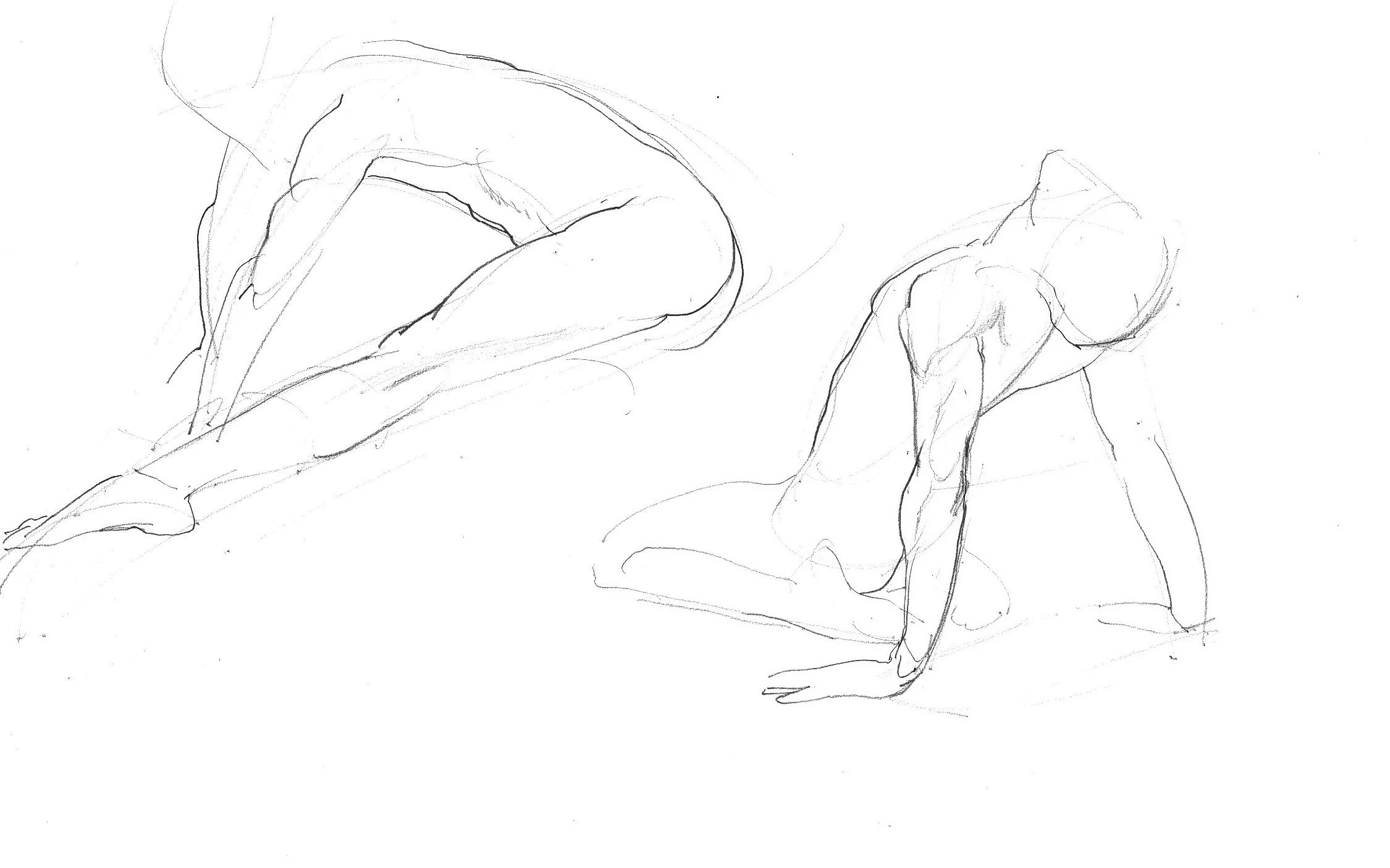 Fast Life Study Of A Ballet Dancer