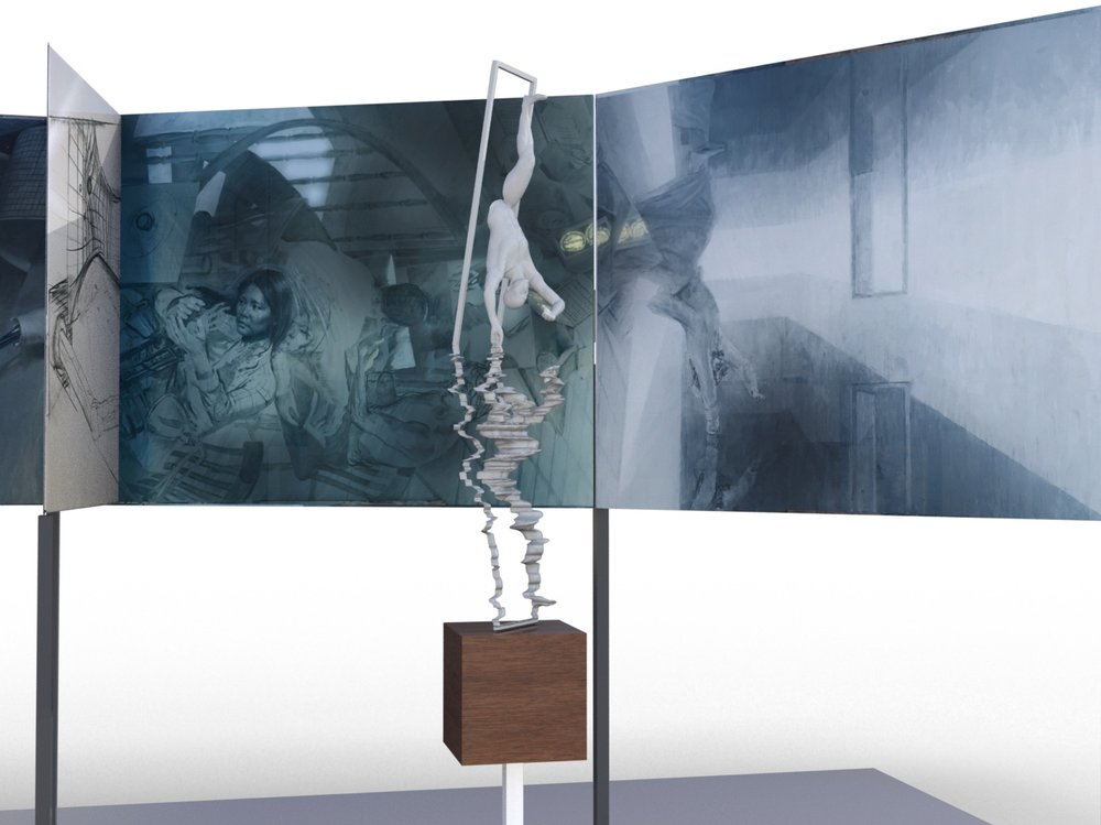 Updates to the multipanel installation — Scott Breton Fine Art