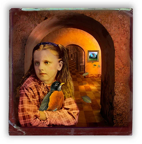 Girl with a Bird