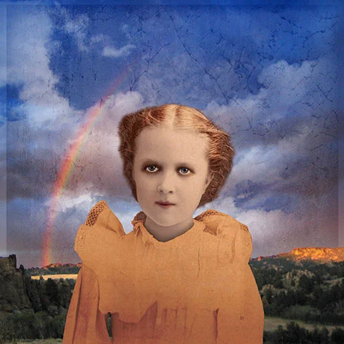 Girl with a Rainbow