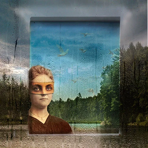 Lady by the Pond