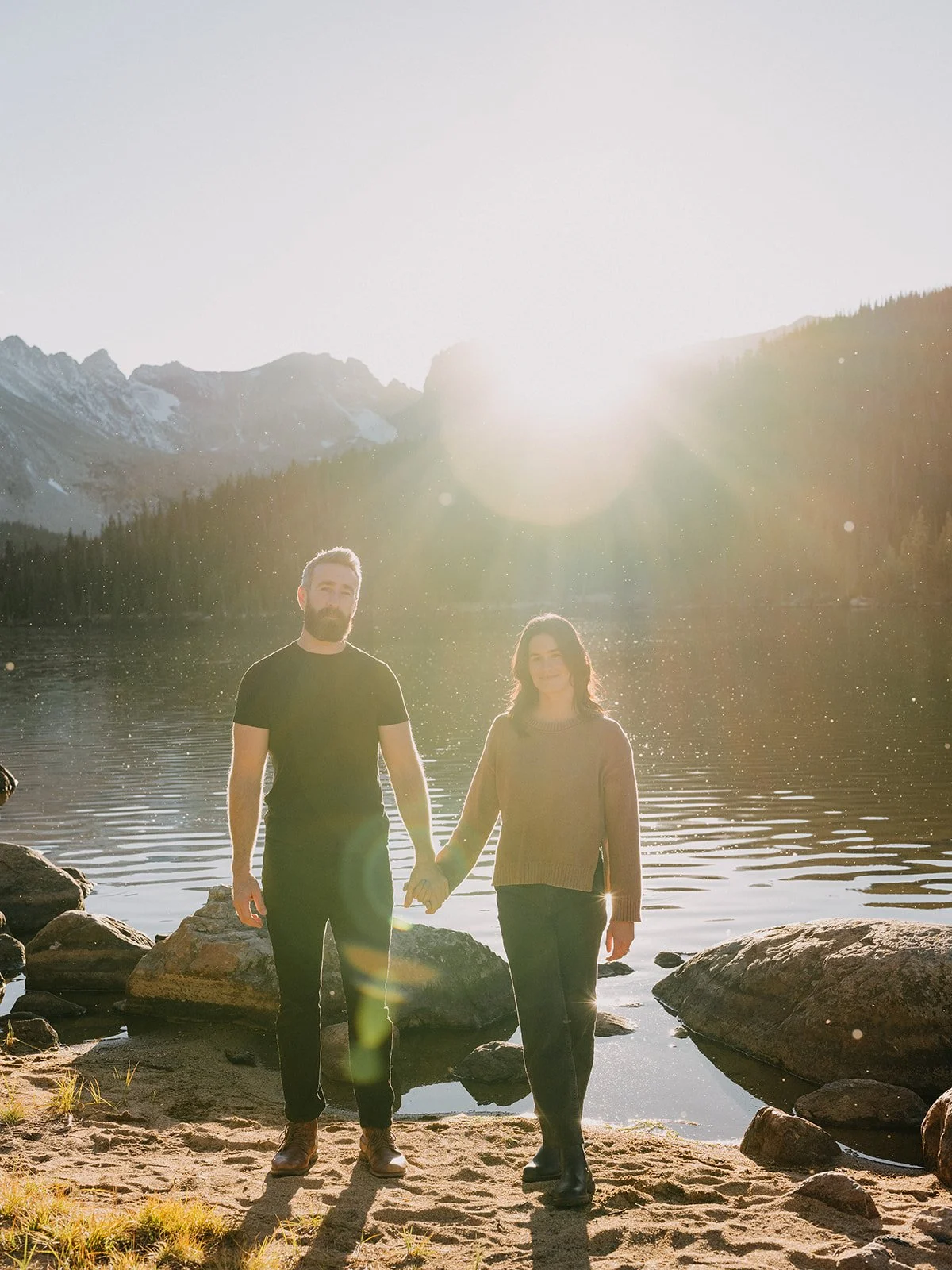 Colorado Mountain Engagement Photos