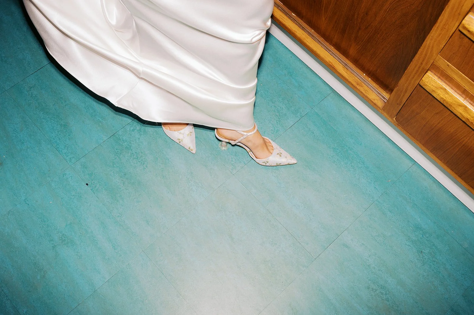 Bride editorial style wedding photos on 35mm Film