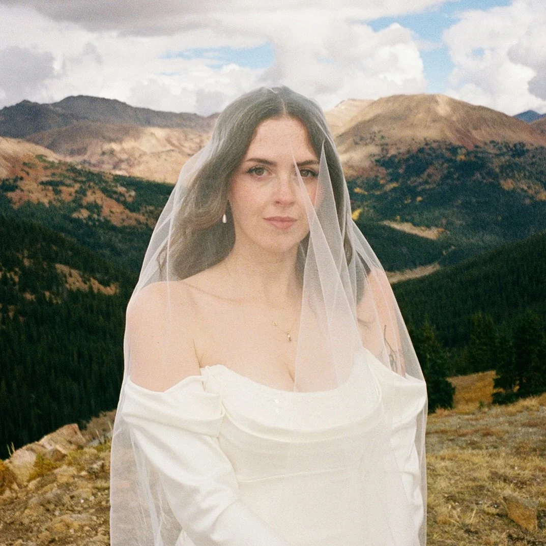 A few frames from this mountain elopement on 35mm film 🤍
