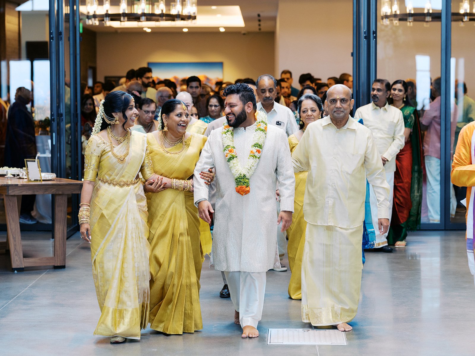 South Asian Indian wedding ceremony at Gaylord Rockies Resort in Colorado