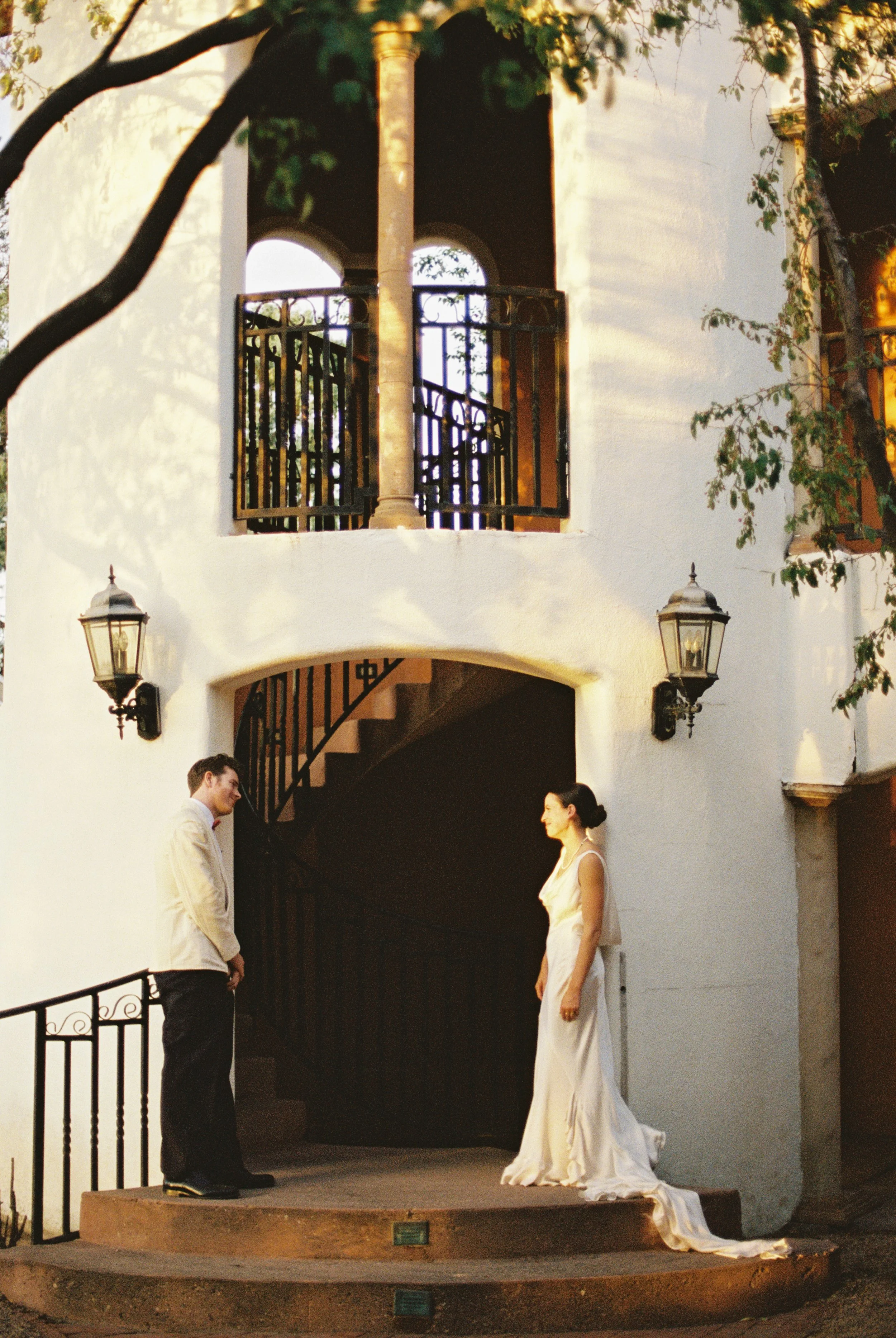El Rey Court, Santa Fe Wedding on 35mm Film C + C-509.jpg