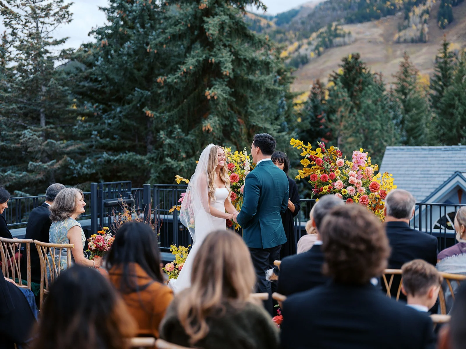 Aspen Colorado wedding photography in the fall