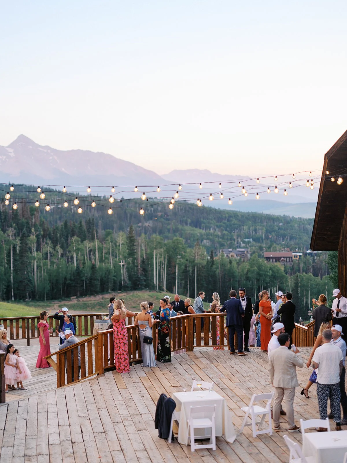 Gorrono Ranch Wedding Golden Hour Cocktails