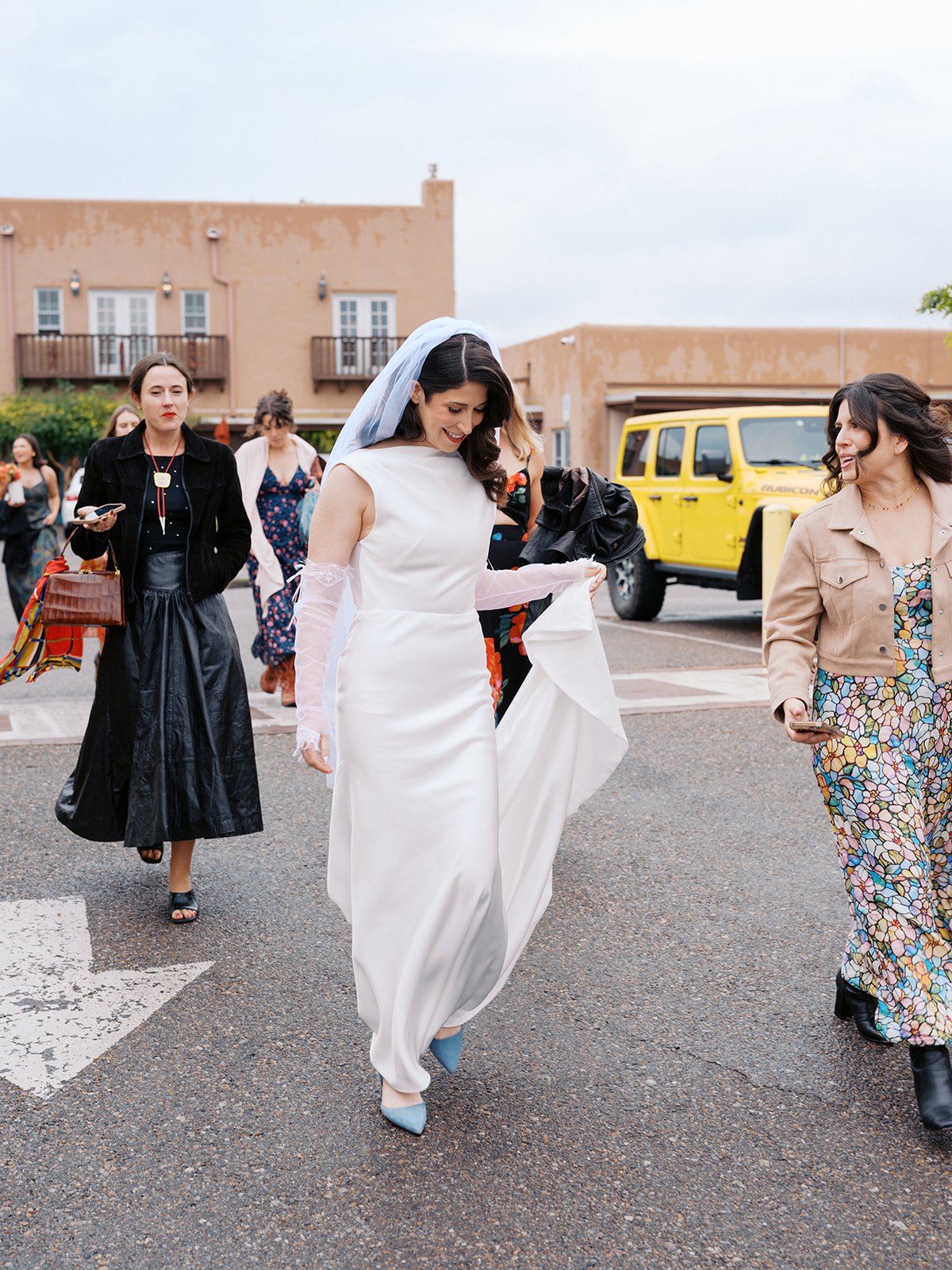 Couple portrait photographed during a destination wedding in Santa Fe New Mexico
