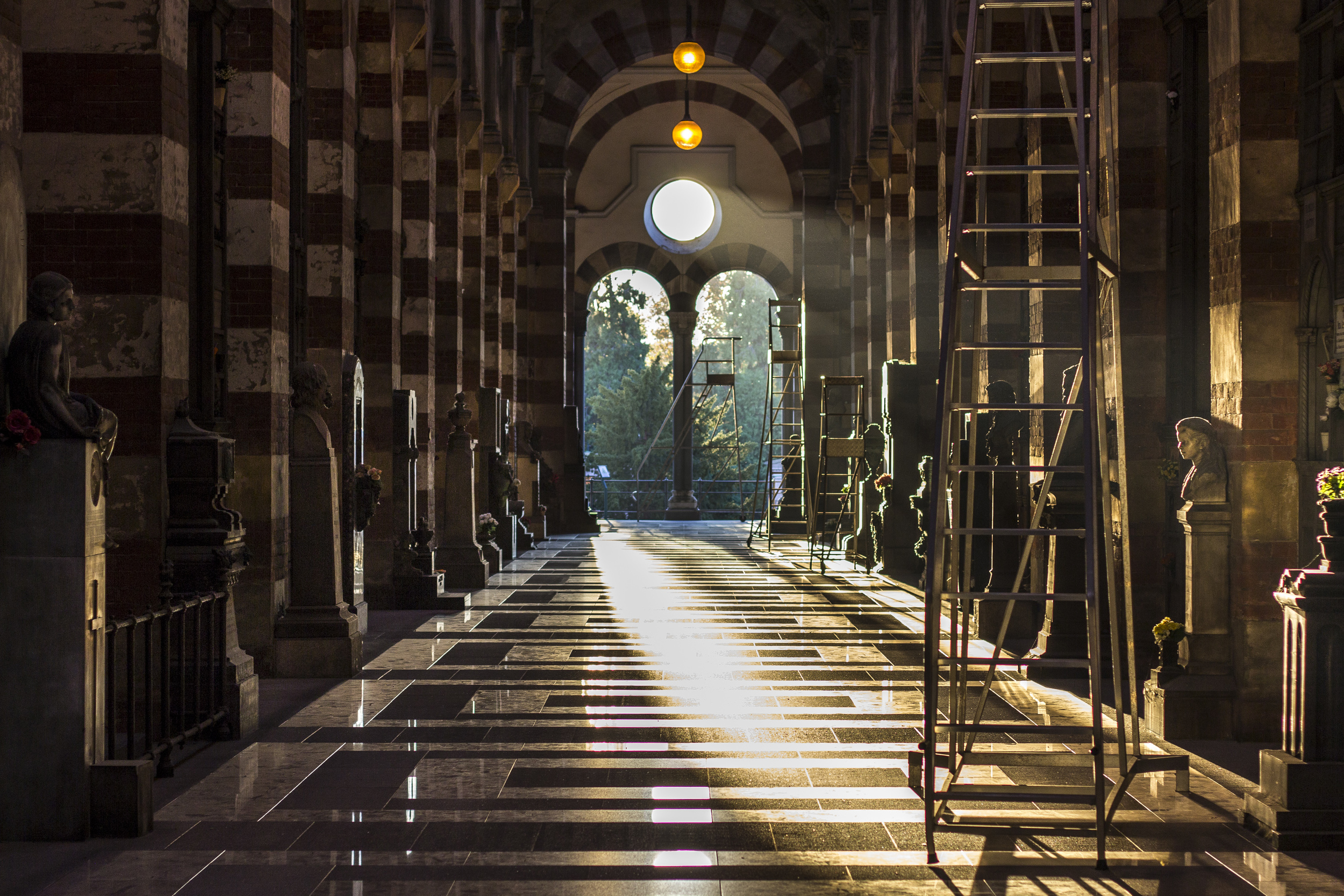 Dark Hallway