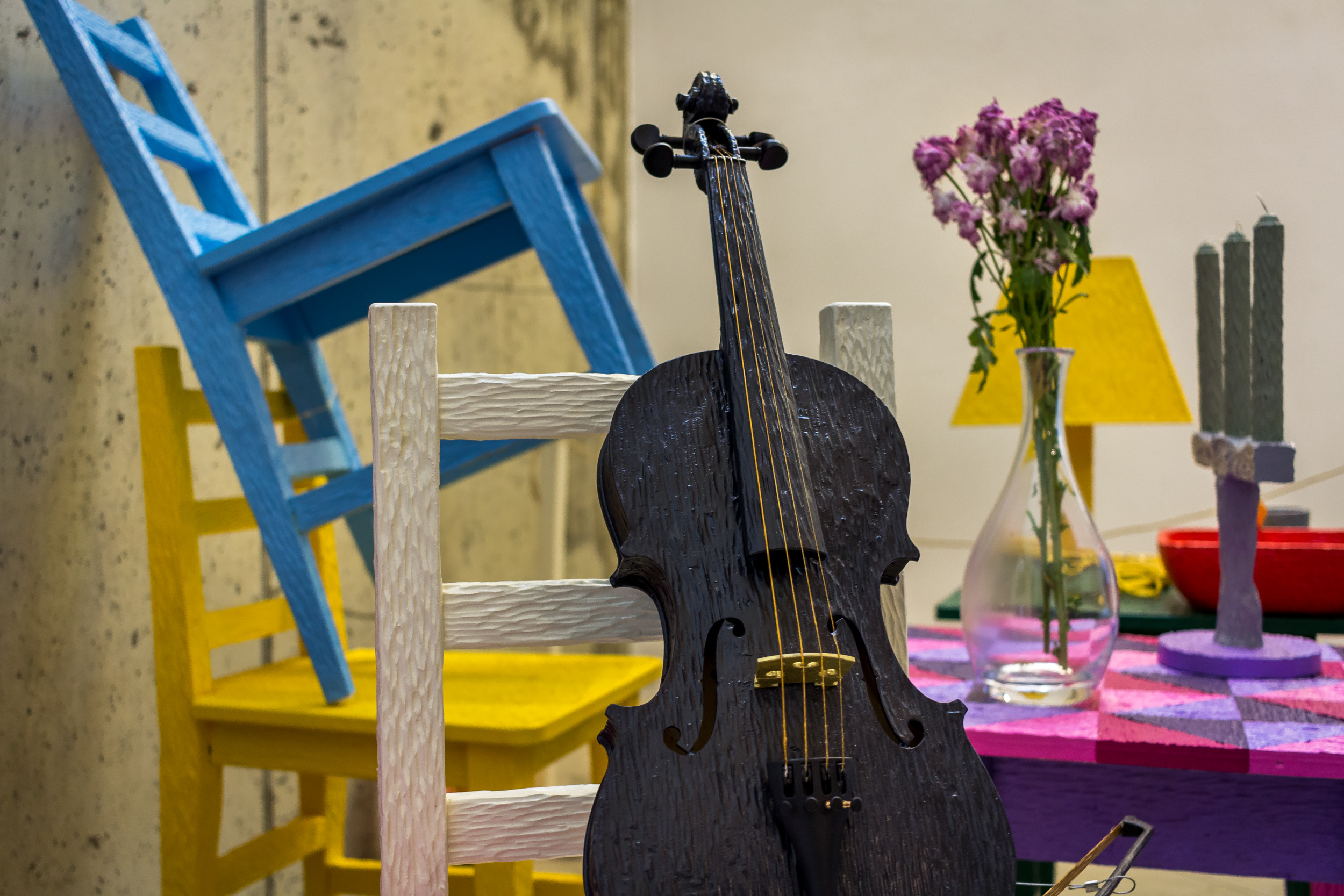 Violin and Chairs