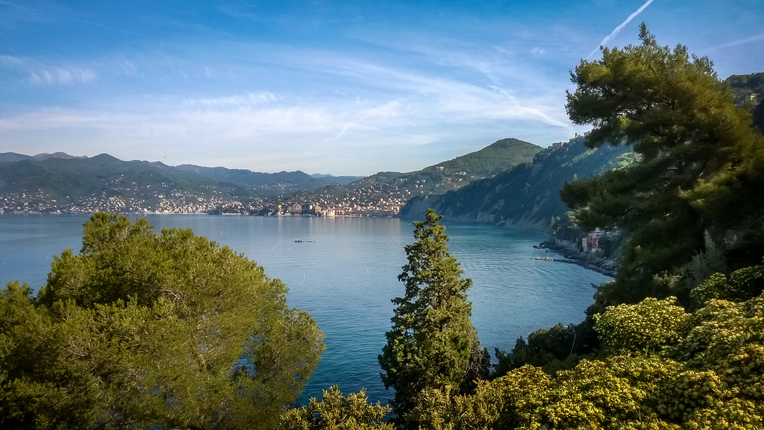 Camogli seen from Hotel Stella Maris