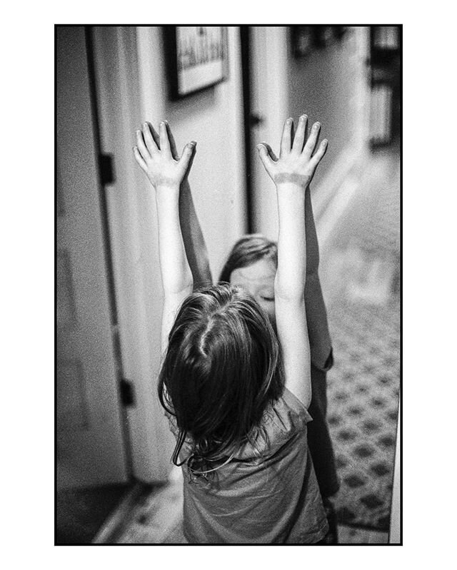 I love documenting our lives on film. The good and the bad. With that being said. I can't figure out for the life of me why the mirror in the hallway seems to always have fingerprints and smudges on it. When I ask the kids about them all they can say